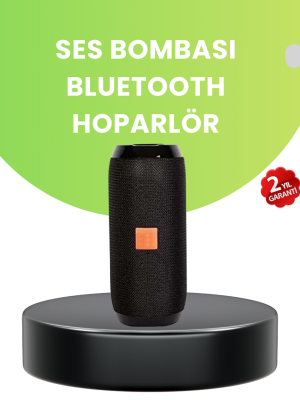 Taşınabilir Kablosuz Hoparlör 2 Woofer 2 Tweeter 12 Saat Oynatma