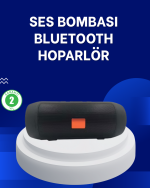 20W Güçlü Ses Bluetooth Hoparlör Dahili Batarya Suya Dayanıklı - Görsel 3