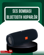 Kablosuz Hoparlör 12 Saat Çalma Süresi USB AUX TF Kart Destekli - Görsel 3