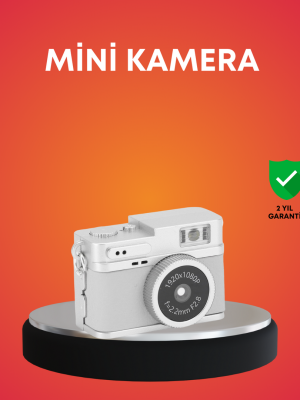 Taşınabilir Cep Boy Dijital Kamera LED Işıklı 1080P Video Çekim