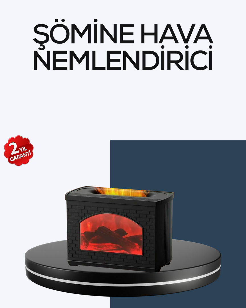 1242742_3-218.png Aromaterapi Uyumlu Ultrasonik Oda Nemlendirici Ayarlanabilir Sis Çıkışlı - Görsel 1