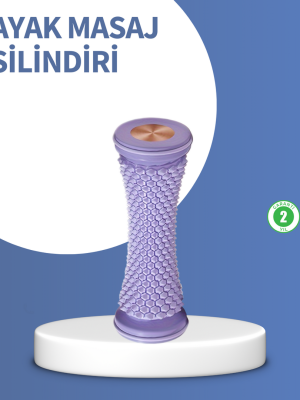 Derin Doku Ayak Masaj Silindiri Plantar Fasiit Topuk Ağrısı İçin