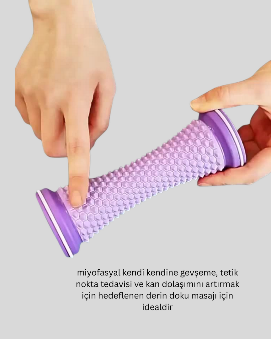 1242747_7-215.png Derin Doku Ayak Masaj Silindiri Plantar Fasiit Topuk Ağrısı İçin - Görsel 2