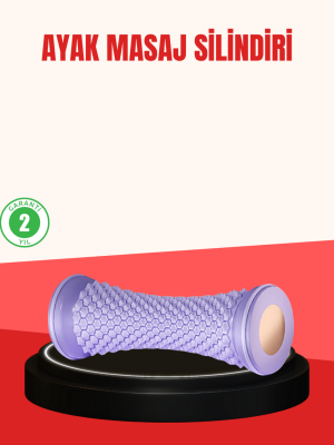 Ayak Masaj Silindiri Derin Doku Masajı Kirpi Topu Akupunktur Etkili