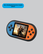 520 Oyunlu Mini Oyun Konsolu AV Çıkışlı HD LCD Ekranlı - Görsel 2