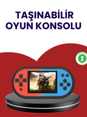 520 Oyunlu El Oyun Konsolu TV Bağlantılı HD LCD Ekranlı