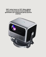 Smart Projector Android TV Ev Sinema Projeksiyonu - Görsel 5