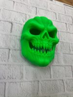 Yeşil Korku Temalı Maske Cadılar Bayramı Dekor - Görsel 4