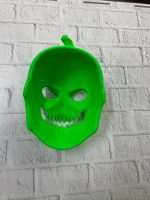 Yeşil Dekoratif Korku Maskesi Duvar Süsü - Görsel 3