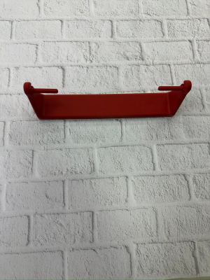 Kırmızı Peçete Tutucu Duvara Monte Pratik Kağıt Havlu Askısı