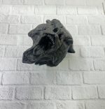 3D Siyah Ayı Başı Duvar Dekoru Modern Asılabilir Heykel 25x19 cm - Görsel 4