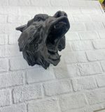 3D Siyah Ayı Başı Duvar Dekoru Modern Asılabilir Heykel 25x19 cm - Görsel 3