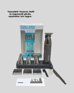 9’u 1 Arada Şarjlı Erkek Bakım Cihazı Saç Sakal Bıyık Ense Trimmer - Görsel 2