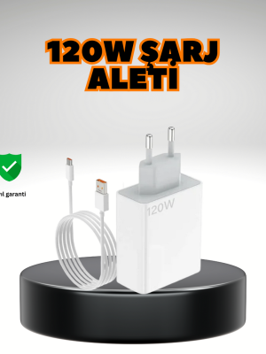 120 Watt Ultra Hızlı Şarj Seti Realme 7 8 9 Pro Uyumlu