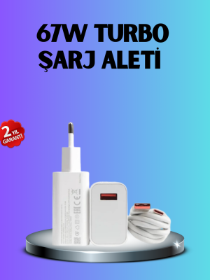 67 Watt Type C Hızlı Şarj Başlık Xiaomi Black Shark Uyumlu