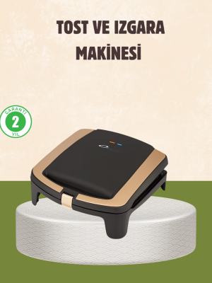 Tost Makinesi Isı Kontrollü 4 Dilim Kapasiteli