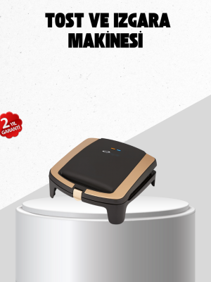 Tost Makinesi Ev Tipi Pratik Kullanım 4 Tost Kapasiteli