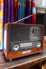 Nostaljik Radyo USB,AUX Ve SD Kart Girişli Bluetooth Bağlantılı - Görsel 2