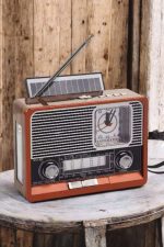 Nostaljik Radyo USB,AUX Ve SD Kart Girişli Bluetooth Bağlantılı - Görsel 4