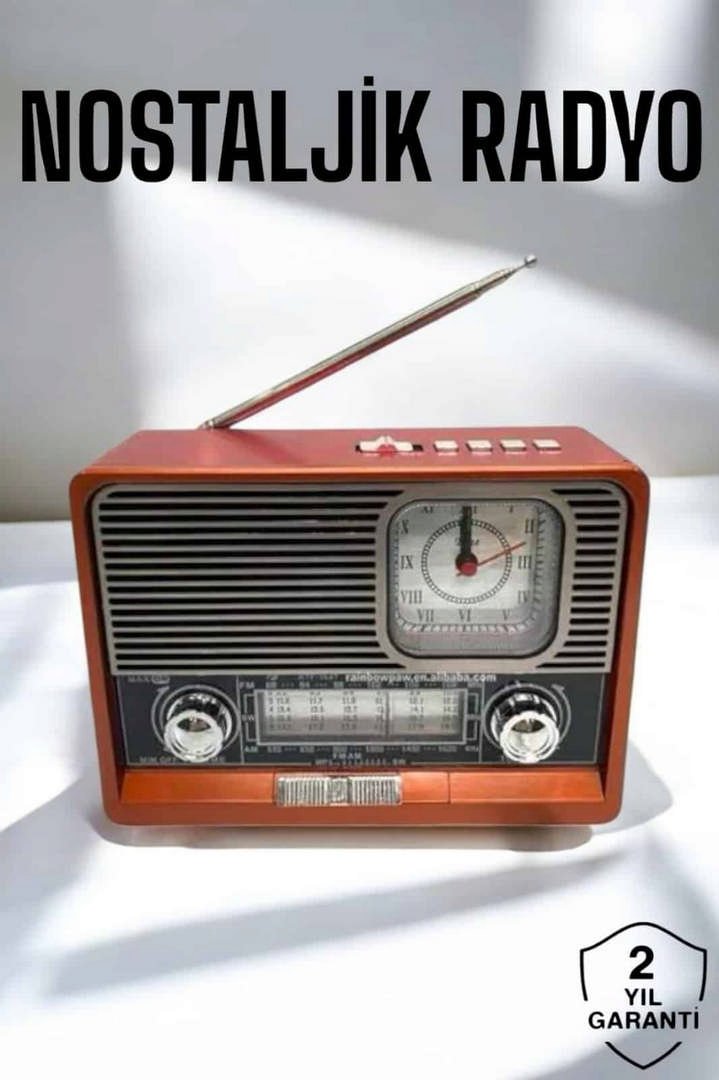 1243561_WhatsApp-Gorsel-2024-12-27-saat-11.03.06_8351f523.jpg Nostaljik Görünümlü USB Girişli Bluetooth Bağlantılı Radyo - Görsel 1