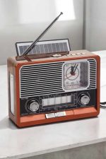 Nostaljik Görünümlü USB Girişli Bluetooth Bağlantılı Radyo - Görsel 4