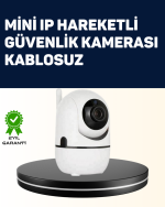 Yüksek Çözünürlüklü Hareket Takipli Kablosuz Güvenlik Kamerası – 1080P, Gece Görüşlü