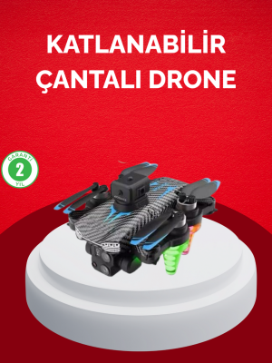 Katlanabilir Drone 1080P Kamera 0-100m Uçuş Mesafeli