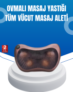 Taşınabilir Yoğurma Masaj Cihazı Boyun Bel Sırt Ayak