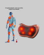 Taşınabilir Yoğurma Masaj Cihazı Boyun Bel Sırt Ayak - Görsel 4