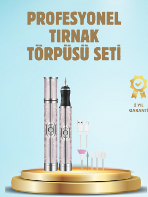 Elektrikli Tırnak Törpüsü Ayarlanabilir Hızlı Manikür Pedikür Cihazı