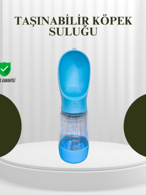 Gıda Sınıfı Malzemeli Evcil Hayvan Su Şişesi BPA İçermez Tek Tuş Kontrol