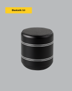 Taşınabilir Silindir Tasarım Bluetooth 5.0 Hoparlör Yüksek Bas Performanslı - Görsel 2