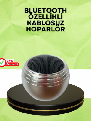 Taşınabilir Bluetooth Hoparlör Yüksek Ses Kaliteli Mini Tasarım