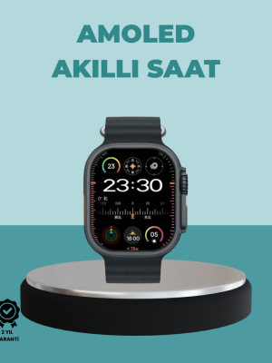 AMOLED Akıllı Saat 49mm Bluetooth Arama Spor ve Sağlık