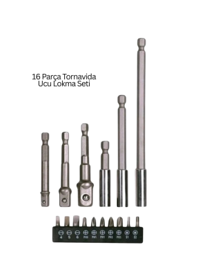 16LI MATKAP UCU SETİ