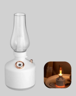 Renkli Led Işıklı Retro Gaz Lambası Aroma Terapi Mist Maker - Görsel 5