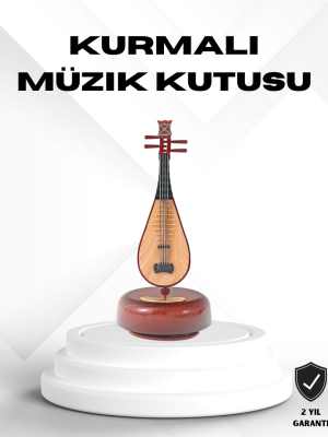 Figürlü Müzik Kutusu Zarif Melodili Dekoratif Model