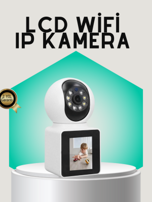 2K HD Bebek ve Yaşlı Takip Kamerası Çift Yönlü Görüş Akıllı Uyarılı