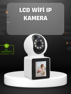 2K Çözünürlüklü İç Mekan Güvenlik Kamerası Çift Yönlü Görüş ve Sesli Arama