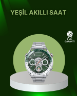 Amoled Ekran Akıllı Saat Harita Gösterimli Bluetooth Aramalı 3 Kayışlı