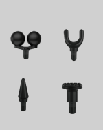 Portatif Şarjlı Masaj Tabancası 4 Başlık Derin Doku Masaj Aleti - Görsel 5