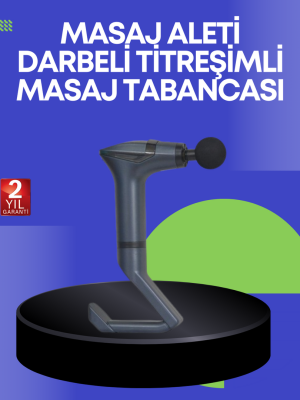 Titreşimli Şarjlı Masaj Aleti 3in1 Fonksiyonel Çok Amaçlı Model