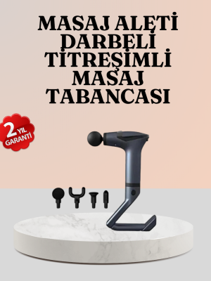 AKTÜEL 3in1 Taşınabilir Şarjlı Titreşimli Masaj Cihazı Çok Fonksiyonlu