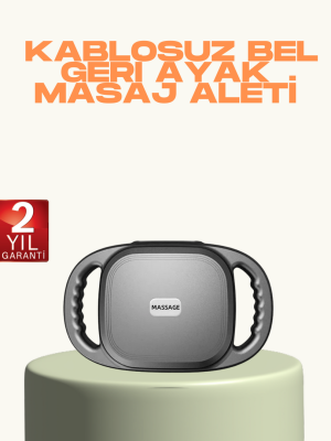 2000 mAh Şarjlı Masaj Tabancası 6 Başlık Ayarlı Güçlü Masaj Cihazı