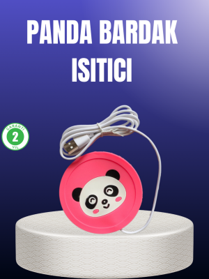 Hayvan Figürlü Silikon USB Bardak Isıtıcı 50–60 Derece Sıcak Tutucu Mat