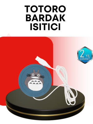 USB Isıtmalı Bardak Altlığı 60° Isı Koruma Silikon Isı Matı