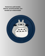 Totoro Figürlü USB Bardak Isıtıcı Sıcak Tutucu Mat 60 Derece Maksimum - Görsel 3