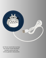 USB Isıtıcı Bardak Altlığı Totoro Desenli 45°–60° Sıcaklık Koruma - Görsel 4
