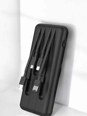 Hızlı Şarj Dijital Göstergeli Powerbankli Çoklu Şarj Özelliği