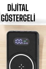 Hızlı Şarj Dijital Göstergeli Powerbankli Çoklu Şarj Özelliği - Görsel 4